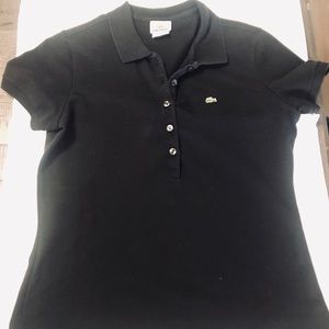 LACOSTE Women’s Shirt Black Size 44